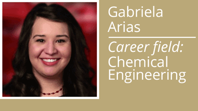 Gabriella Arias Scholar Video Profile screenshot