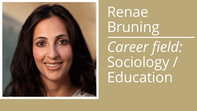 Renae Bruning Scholar Video Profile screenshot