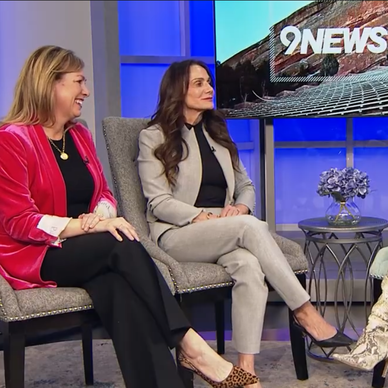 Hanna Skandera and Lola Zagey Strong on 9News